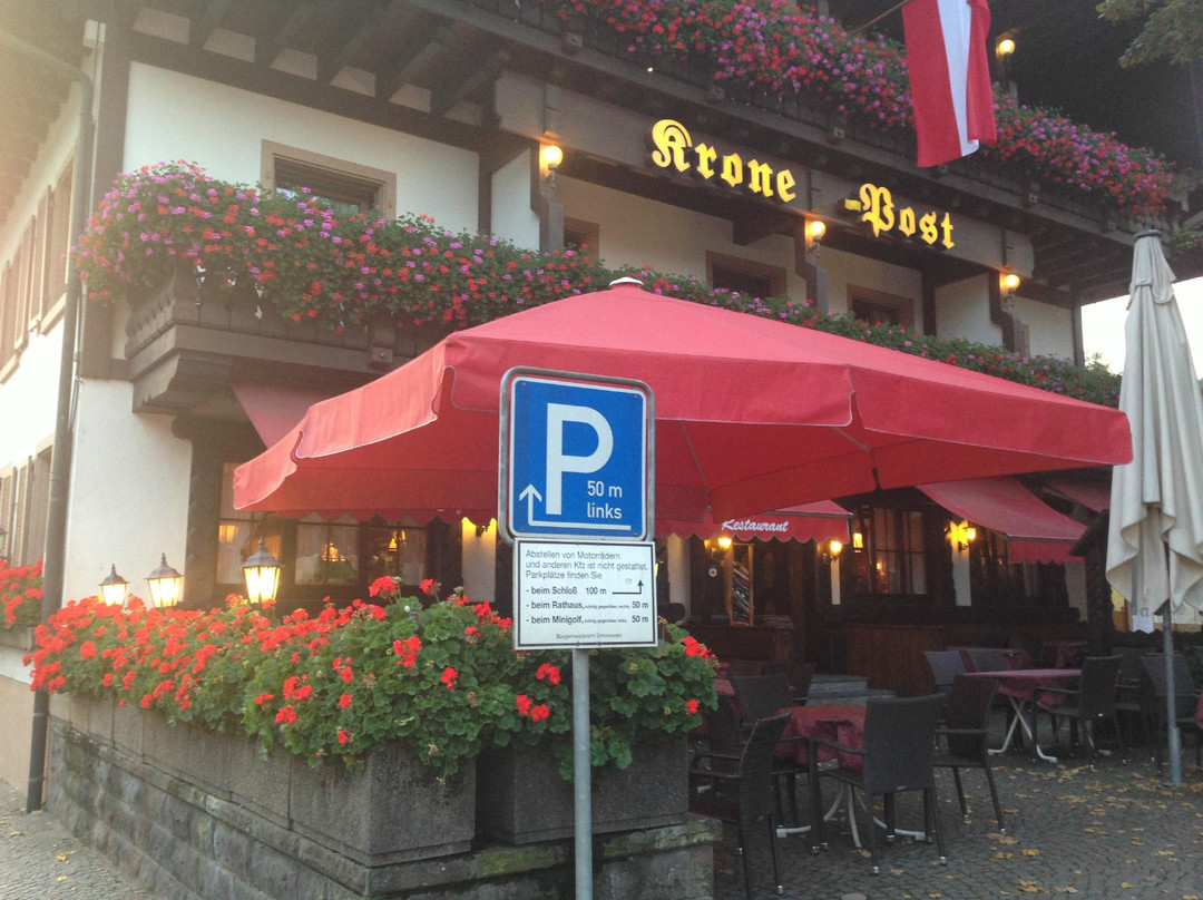 Winden im Elztal餐馆和美食-Krone Post