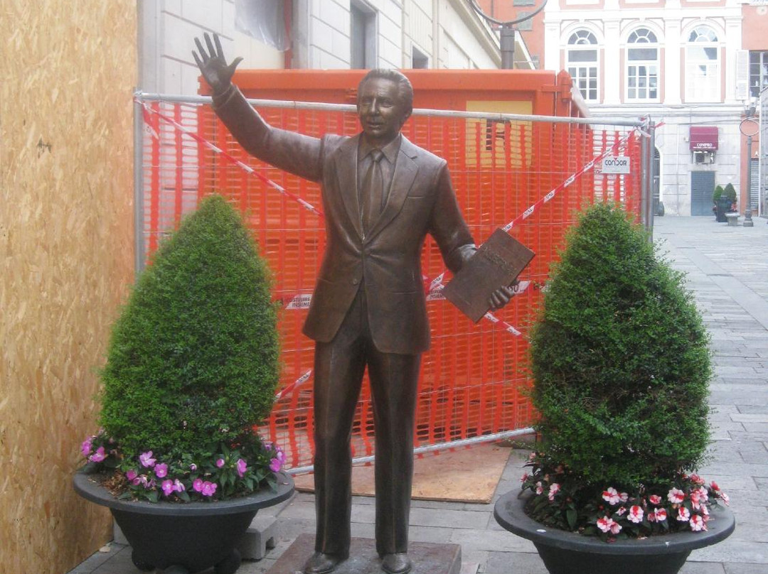 Mike Bongiorno Statue-圣雷莫必去景点