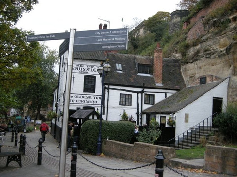 Ye Olde Trip to Jerusalem-诺丁汉必去景点