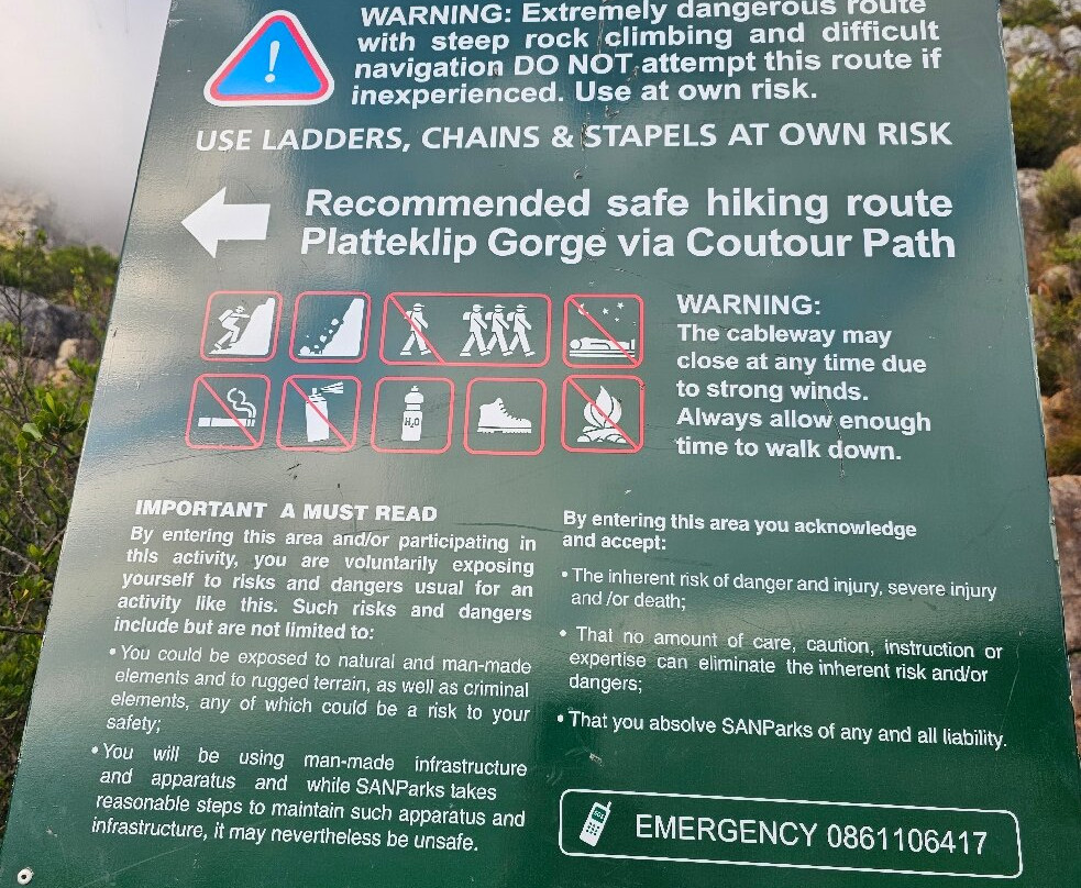 India Venster Trail-开普敦中心区必去景点