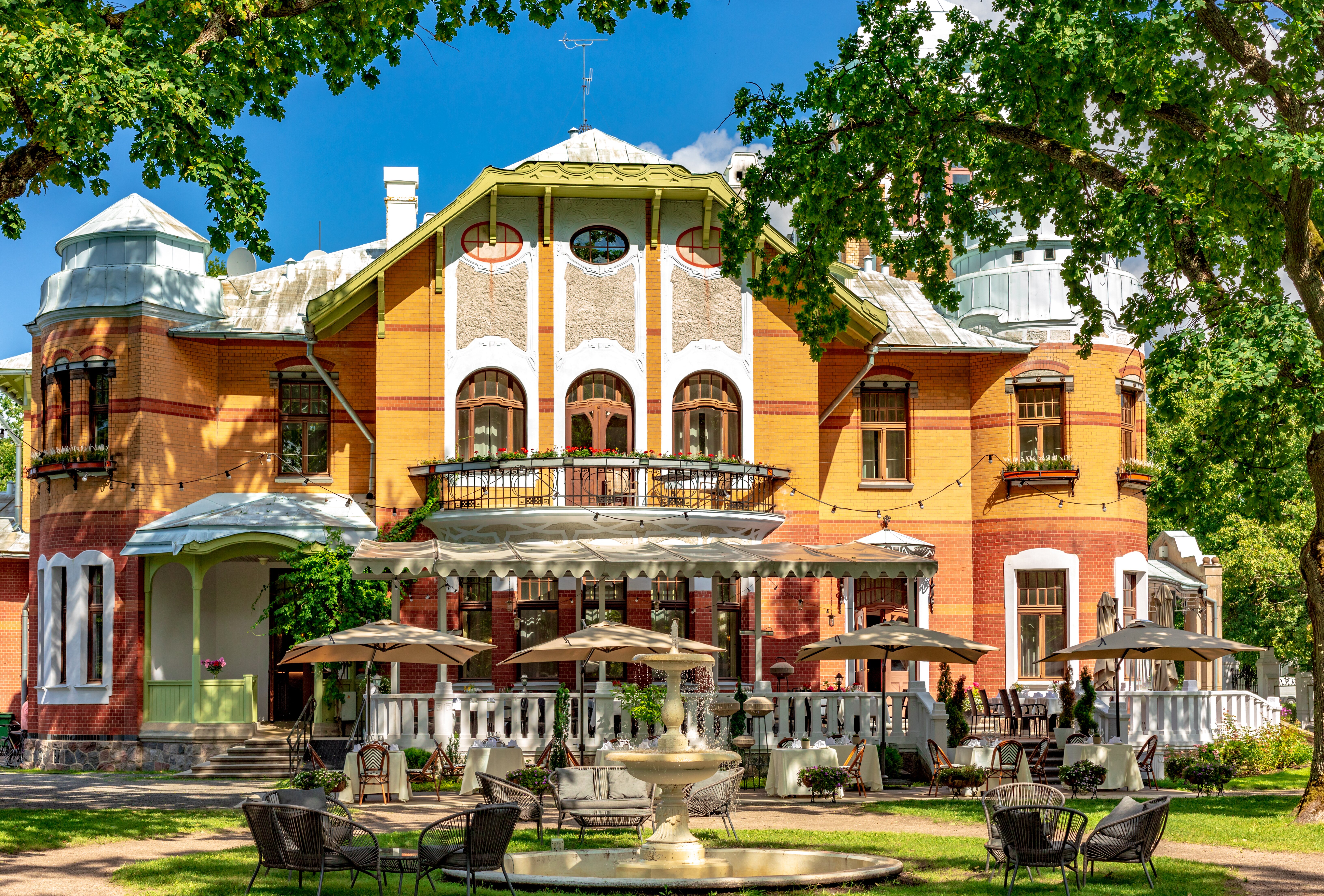 Villa Ammende Restaurant and Hotel-浴室