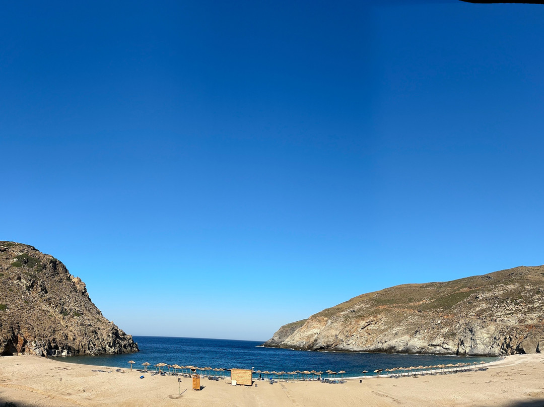 Zorkos Beach-安德罗斯必去景点