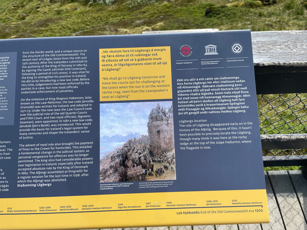 Logberg (Law Rock)-辛格维勒国家公园必去景点