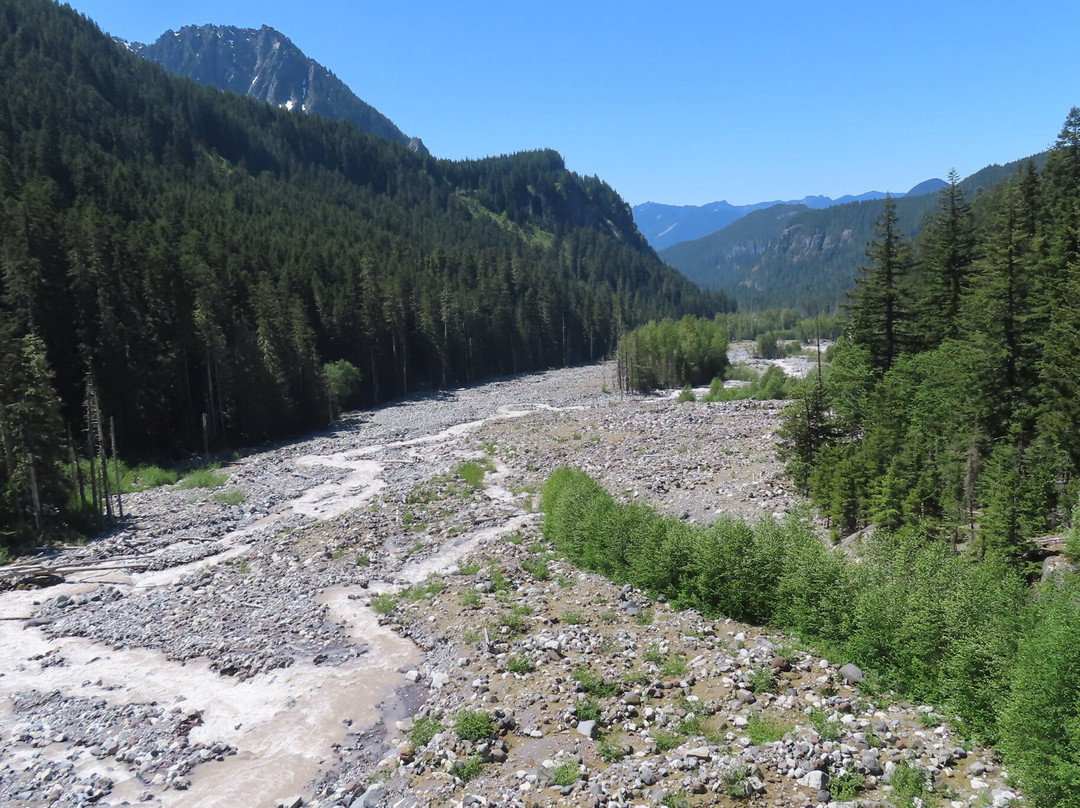Christine Falls Viewpoint-雷尼尔山国家公园必去景点