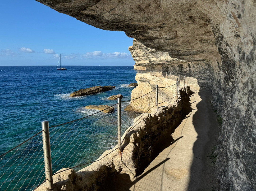 Escalier du Roi d'Aragon-博尼法乔必去景点