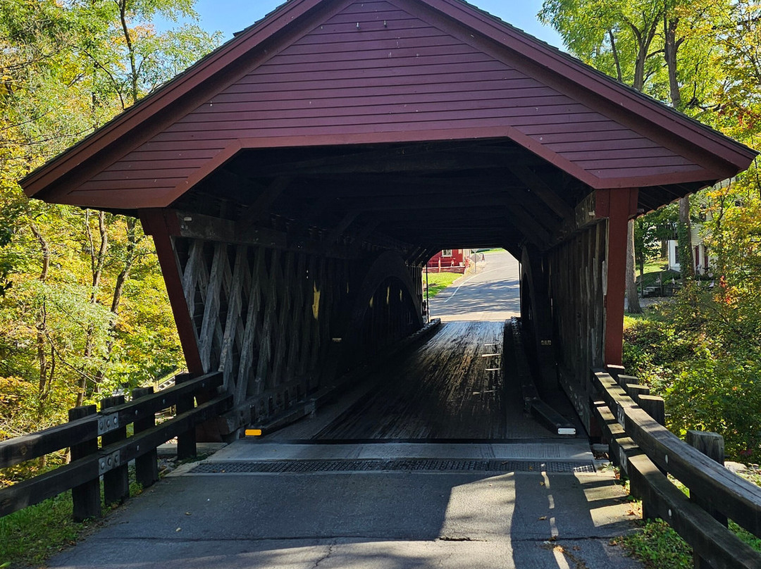 Newfield Covered Bridge-Newfield必去景点
