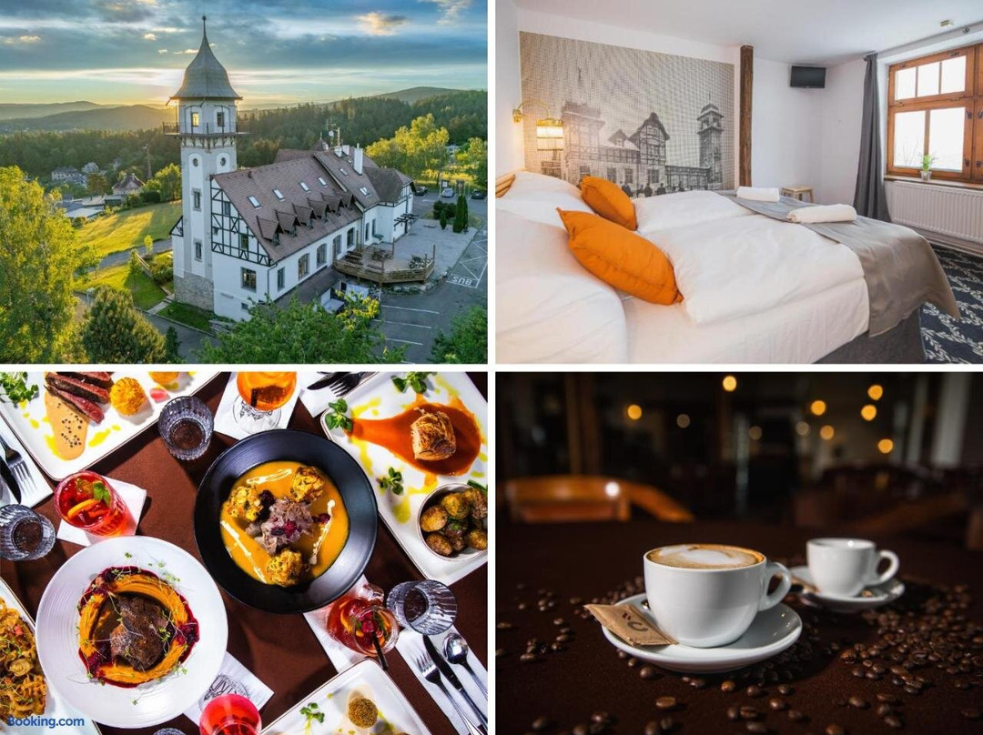 Jablonec nad Nisou酒店住宿-Hotel a restaurace Petřín