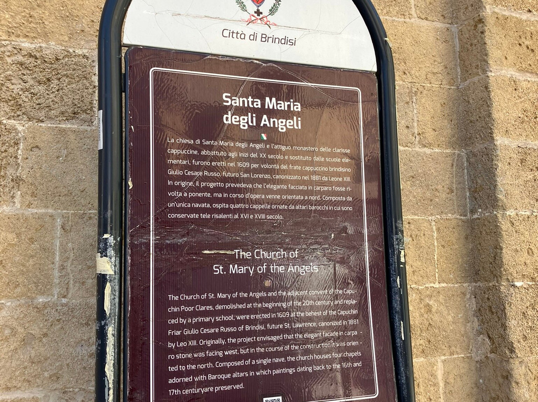 Chiesa di Santa Maria degli Angeli-布林迪西必去景点