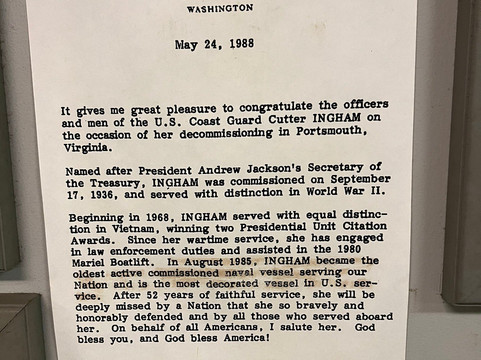 U.S. Coast Guard Cutter Ingham Maritime Museum-基韦斯特必去景点
