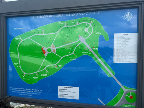 Veterans Memorial Island Sanctuary-维罗海滩必去景点