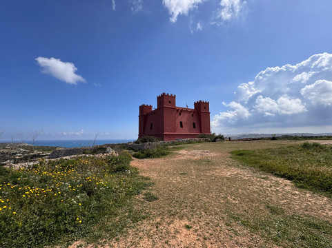 St Agatha's Tower - The Red Tower-梅雷赫必去景点