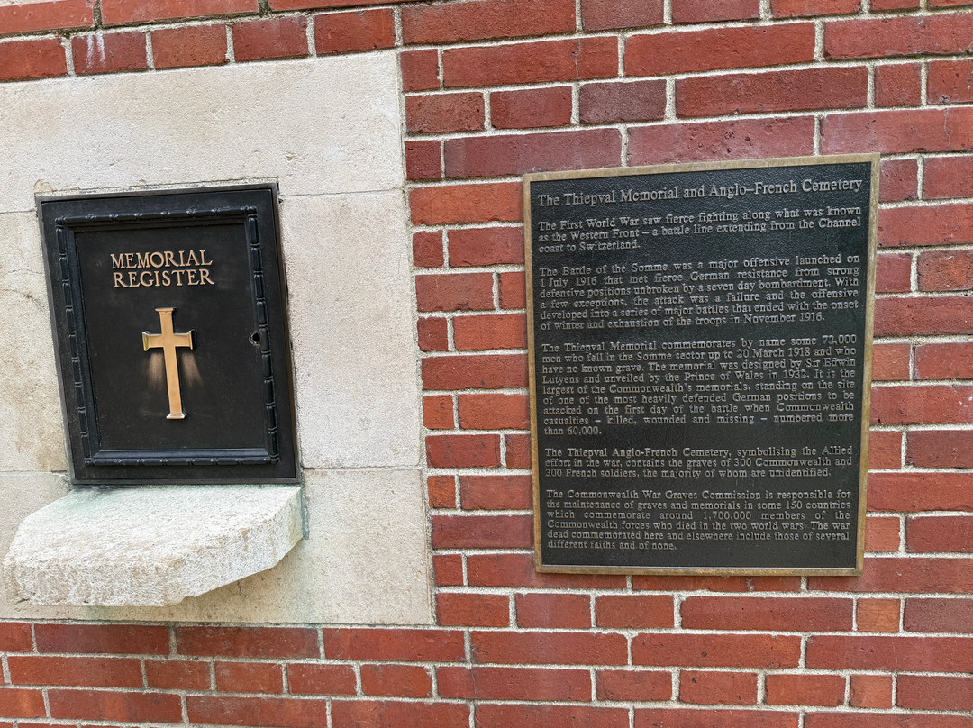 Mémorial de Thiepval-Thiepval必去景点