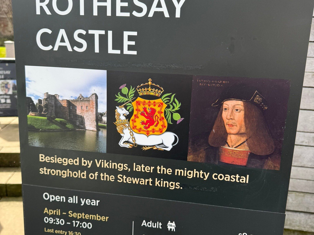 Rothesay Castle-Rothesay必去景点