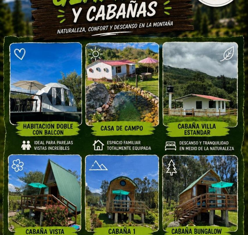 Glamping, Cabaña & Camping El Alpino