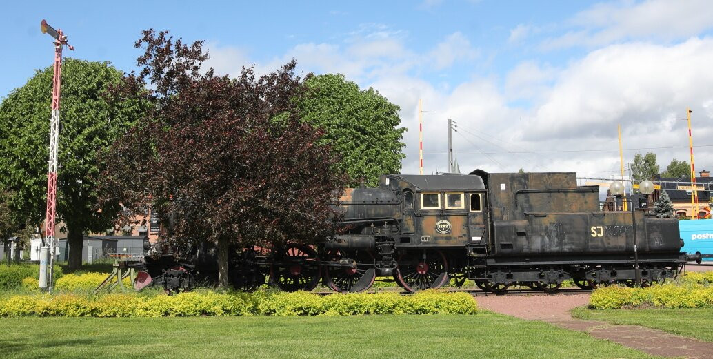 La locomotive à vapeur historique SJ B 1282-Mora必去景点