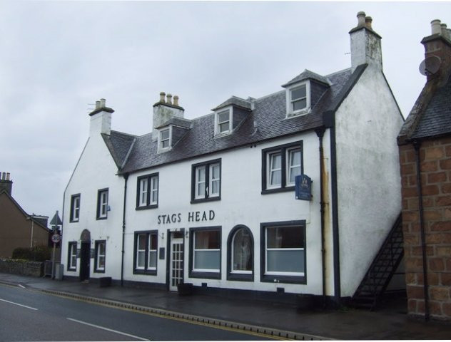 Golspie酒店住宿-Stags Head Hotel