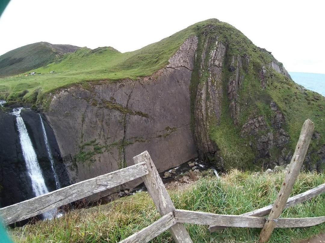 Speke's Mill Mouth Waterfall-Hartland必去景点