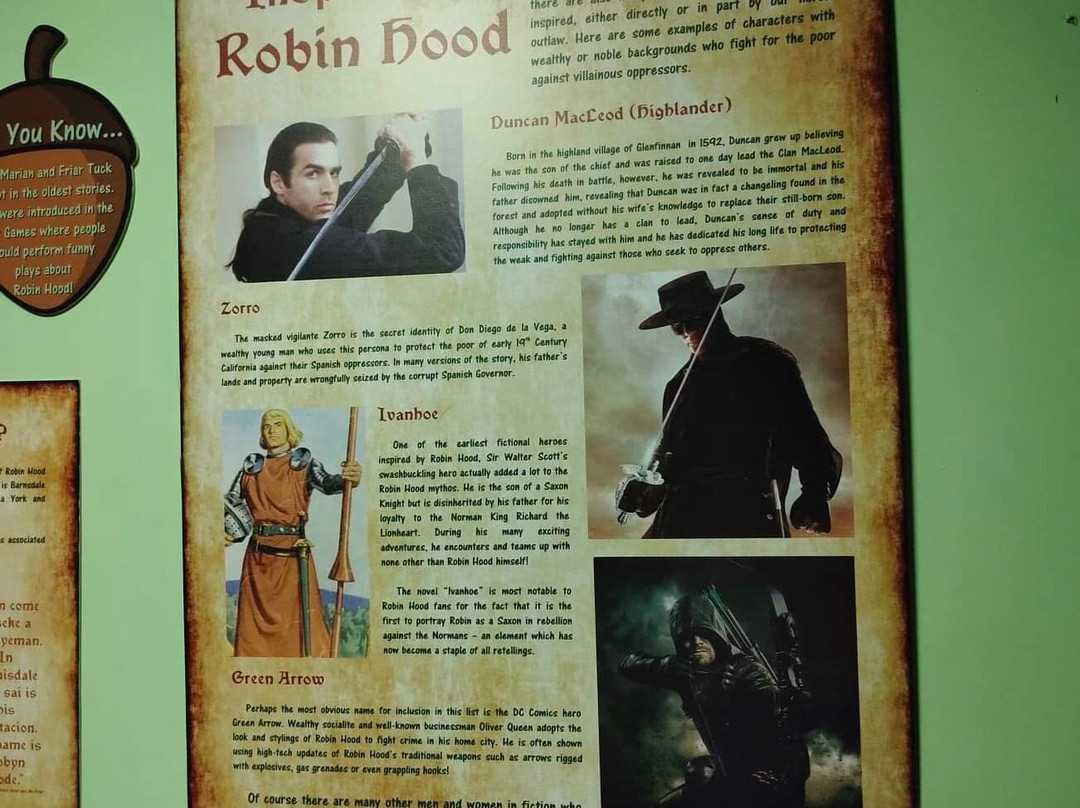 The Robin Hood Experience-诺丁汉必去景点