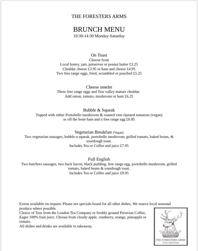 The Foresters Arms-科尔切斯特必去景点