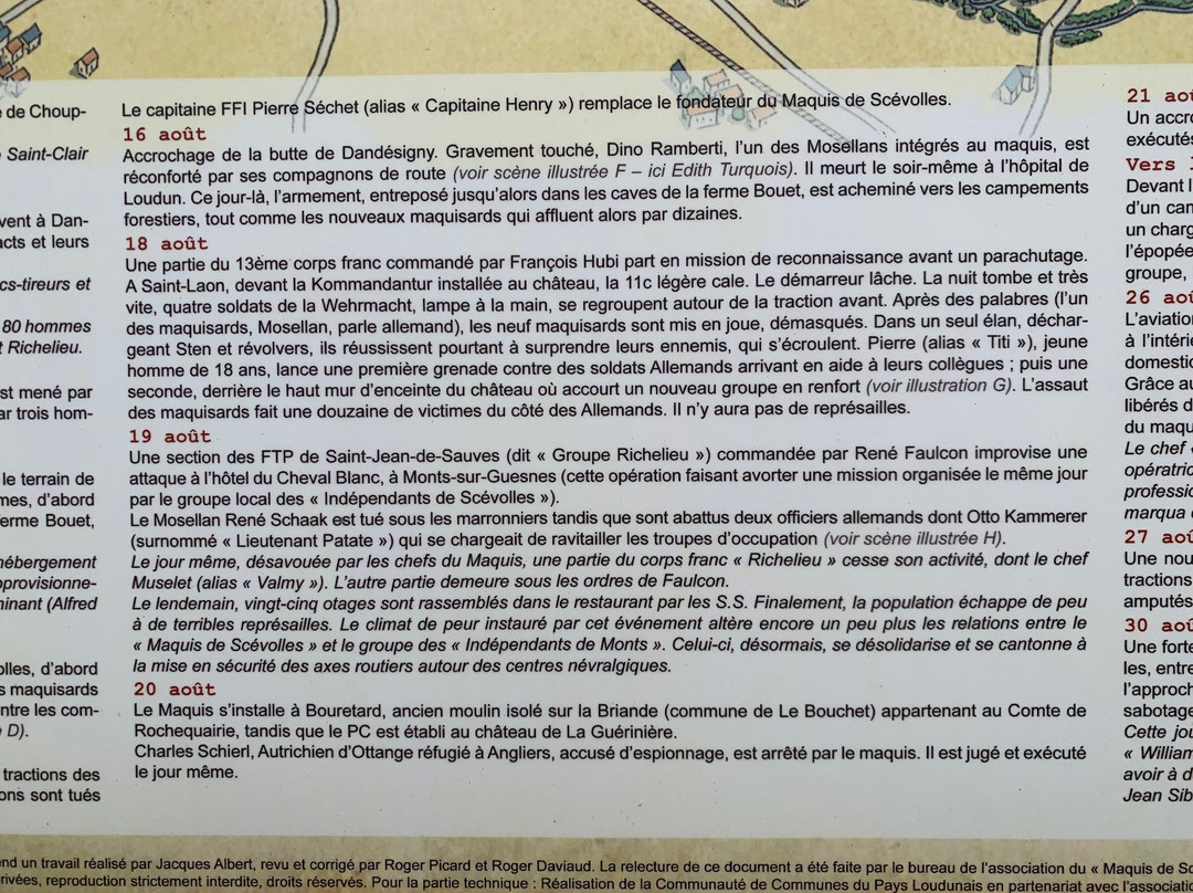 Stele du Maquis de Scevolles-Loudun必去景点