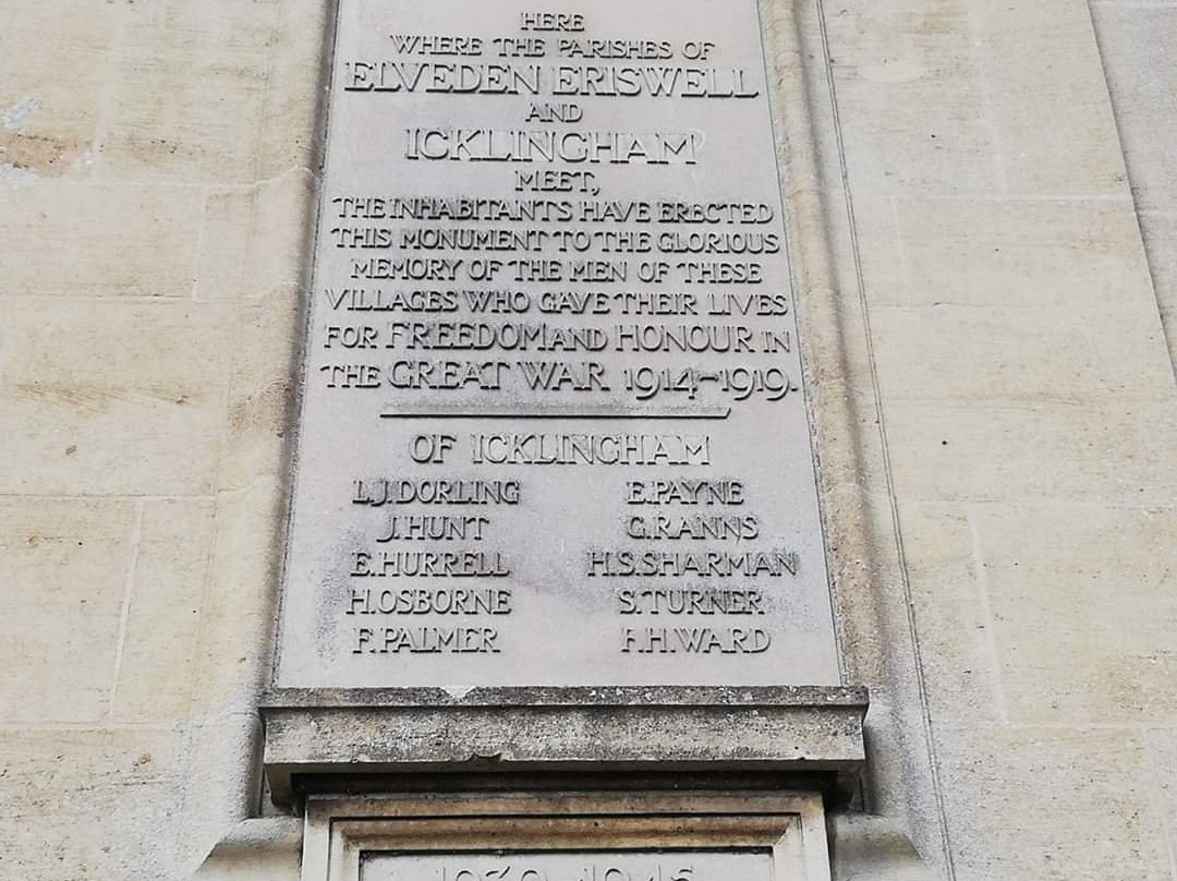 Elveden War Memorial-Elveden必去景点