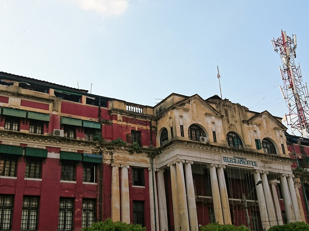 Central Telegraph Office-仰光必去景点