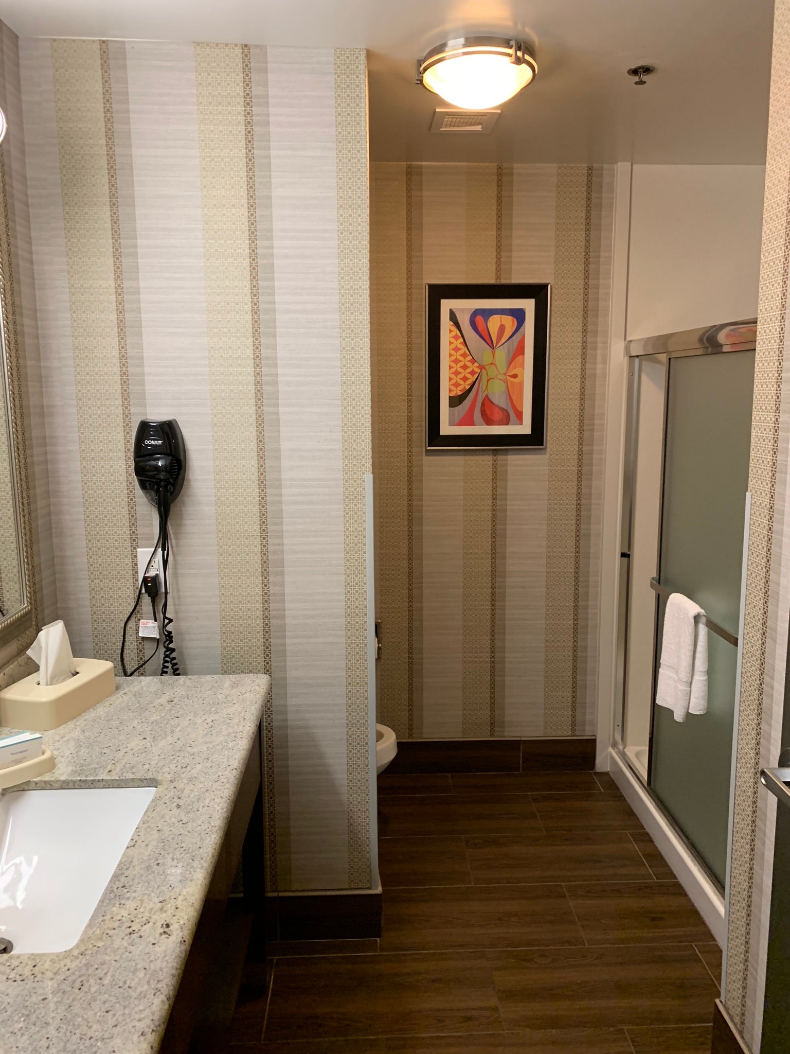 Hampton Inn West Monroe-浴室