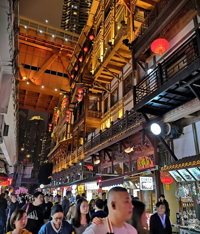 重庆天成巷民俗风情美食街-重庆市必去景点