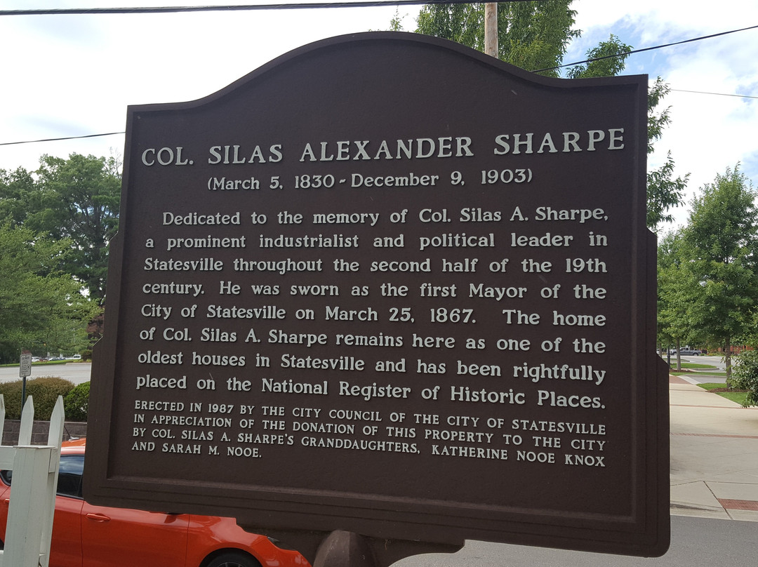 Historic Sharpe House Statesville景点图片