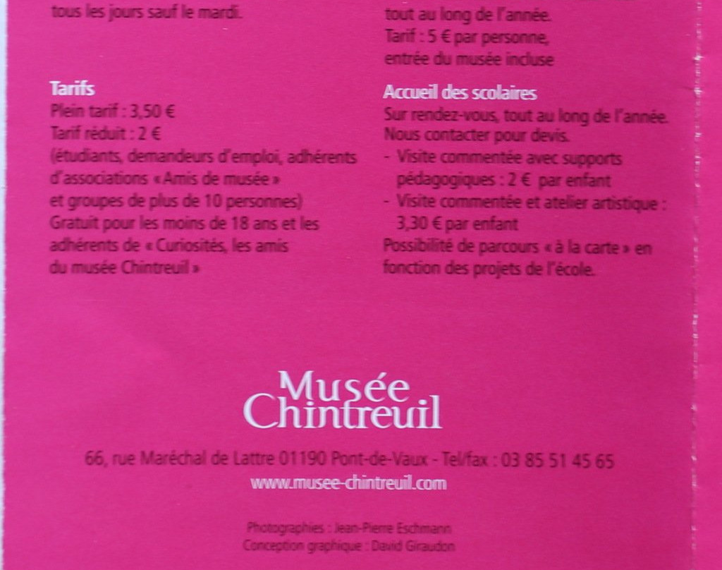 Musée Chintreuil景点图片