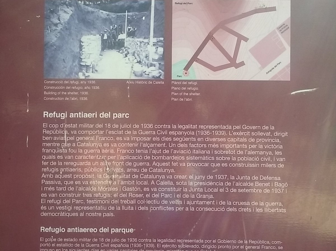 Refugio Antiaereo-卡莱利亚必去景点