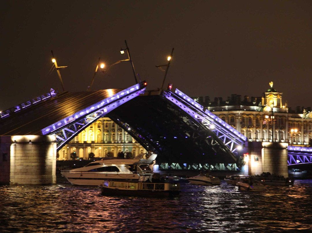 圣彼得堡宫桥景点图片