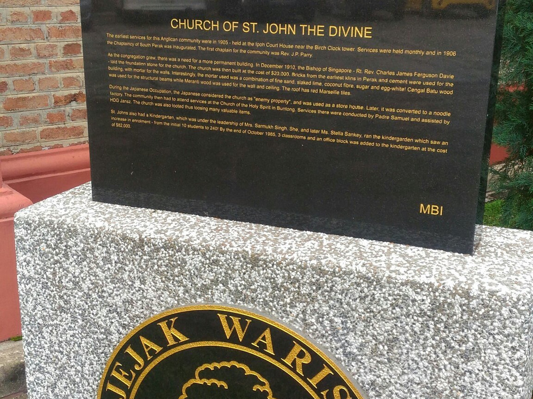 Church of St. John The Divine-怡保必去景点