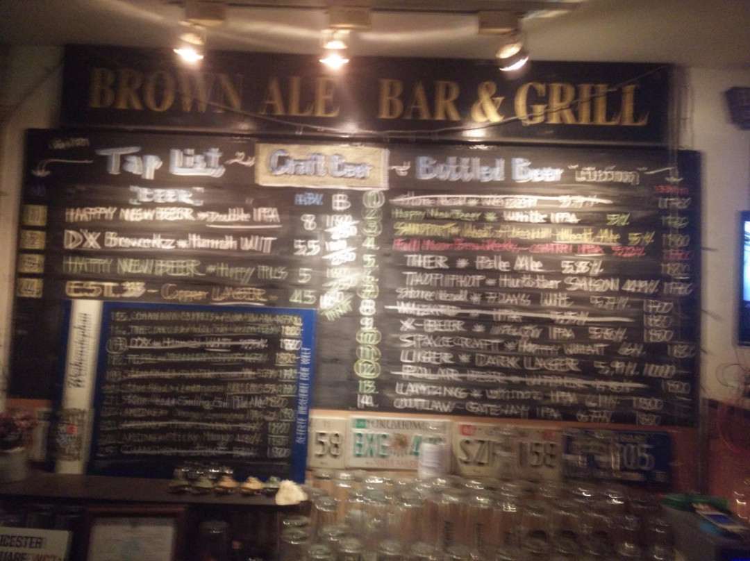 Brown Ale Ayutthaya Beer Cafe'-大城必去景点