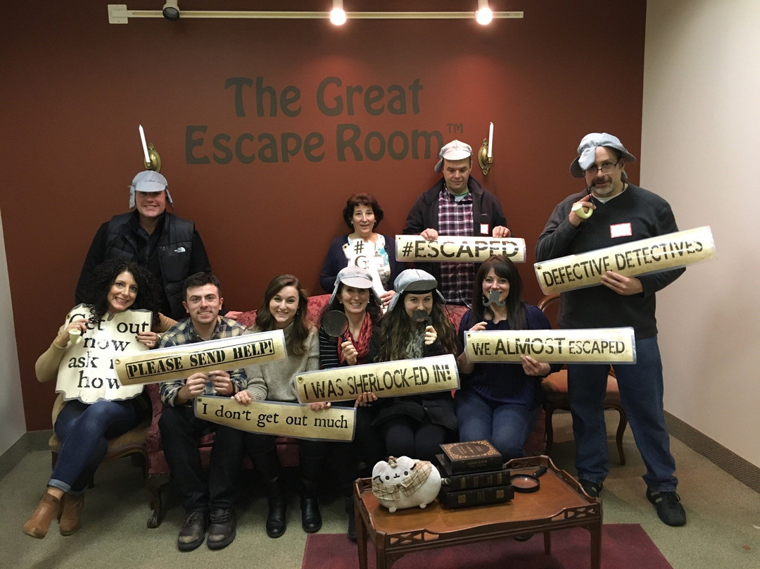 The Great Escape Room-罗切斯特必去景点