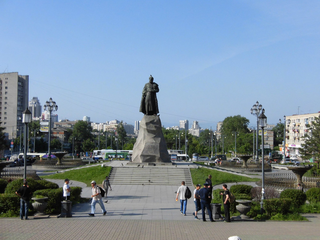 Monument to Erofey Khabarov景点图片