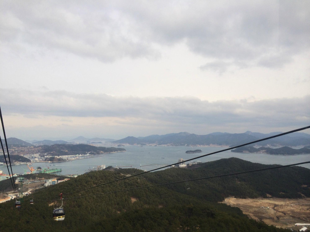 Hallyeo National Marine Park View Ropeway-统营市必去景点
