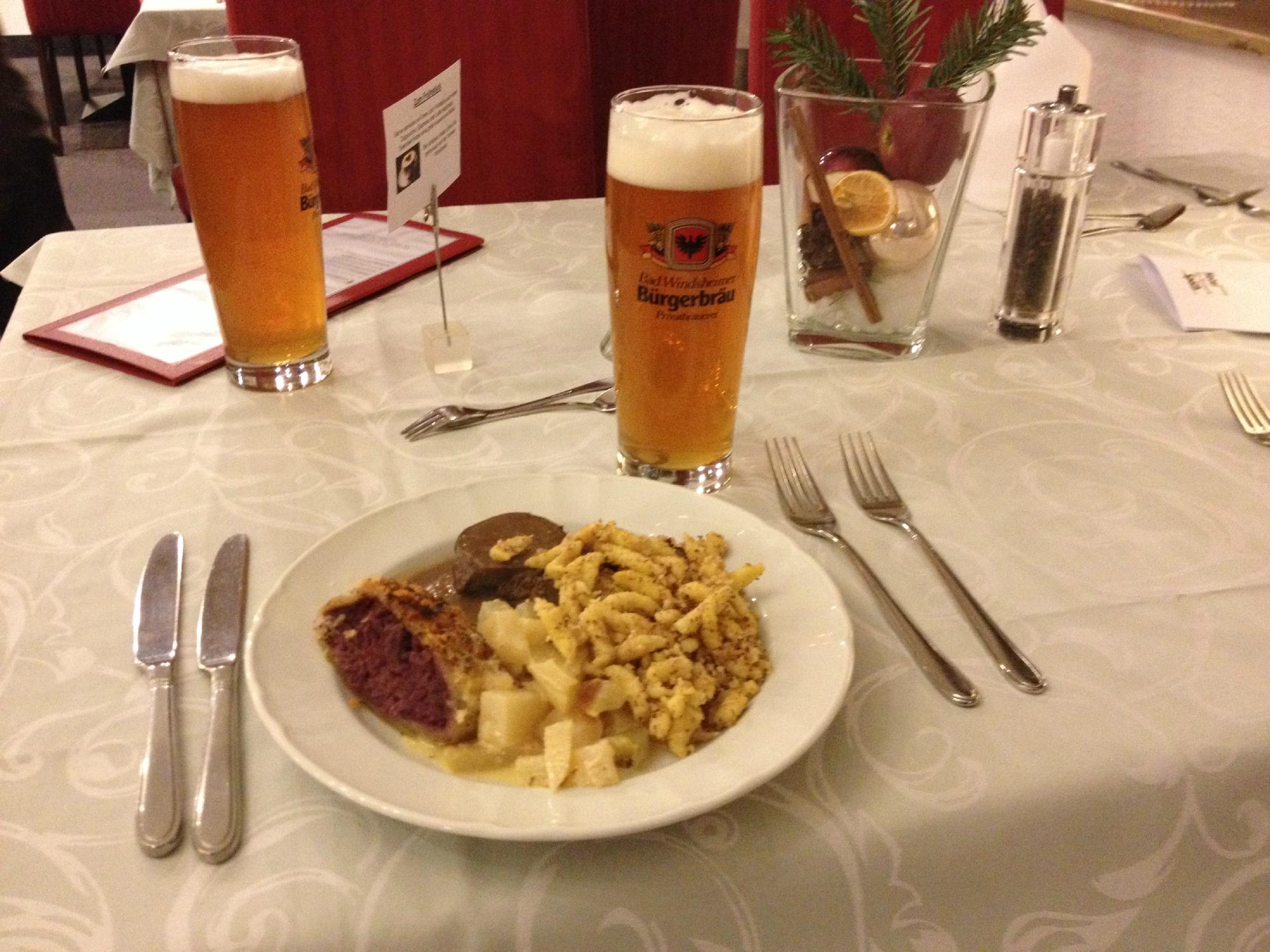 Hotel Am Kurpark Spath-餐饮