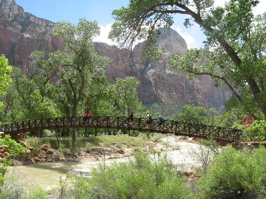 宰恩峡谷风景走廊-锡安国家公园必去景点