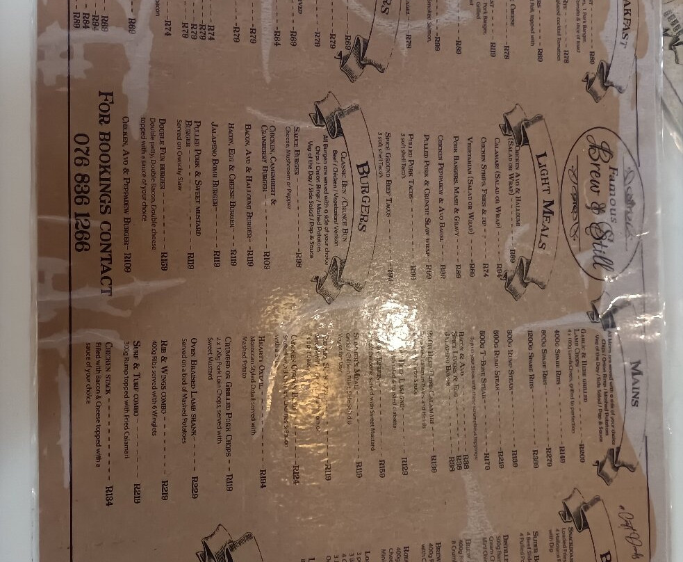 The Famous Brew & Still-布隆方丹必去景点