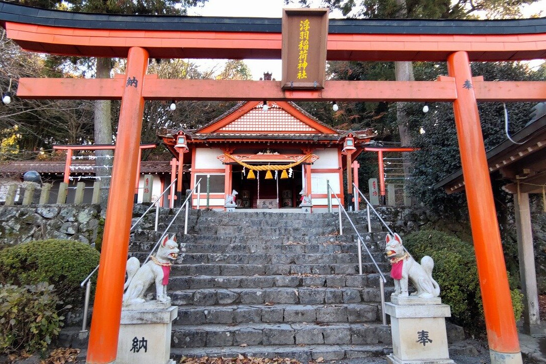 Ukiha Inari Shrine-浮羽市必去景点