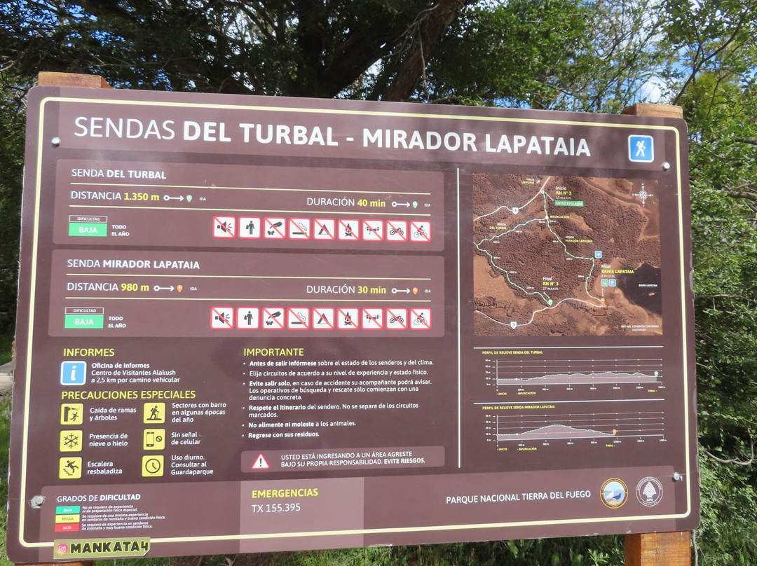 Mirador Bahia Lapataia景点图片