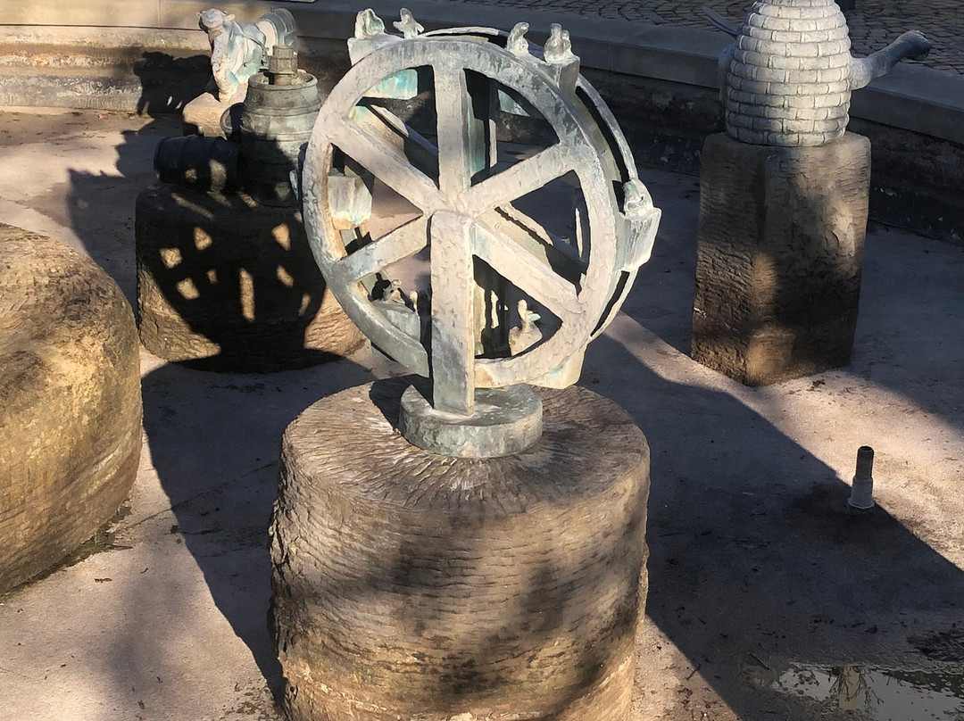 Wurstmarktbrunnen-巴特迪克海姆必去景点