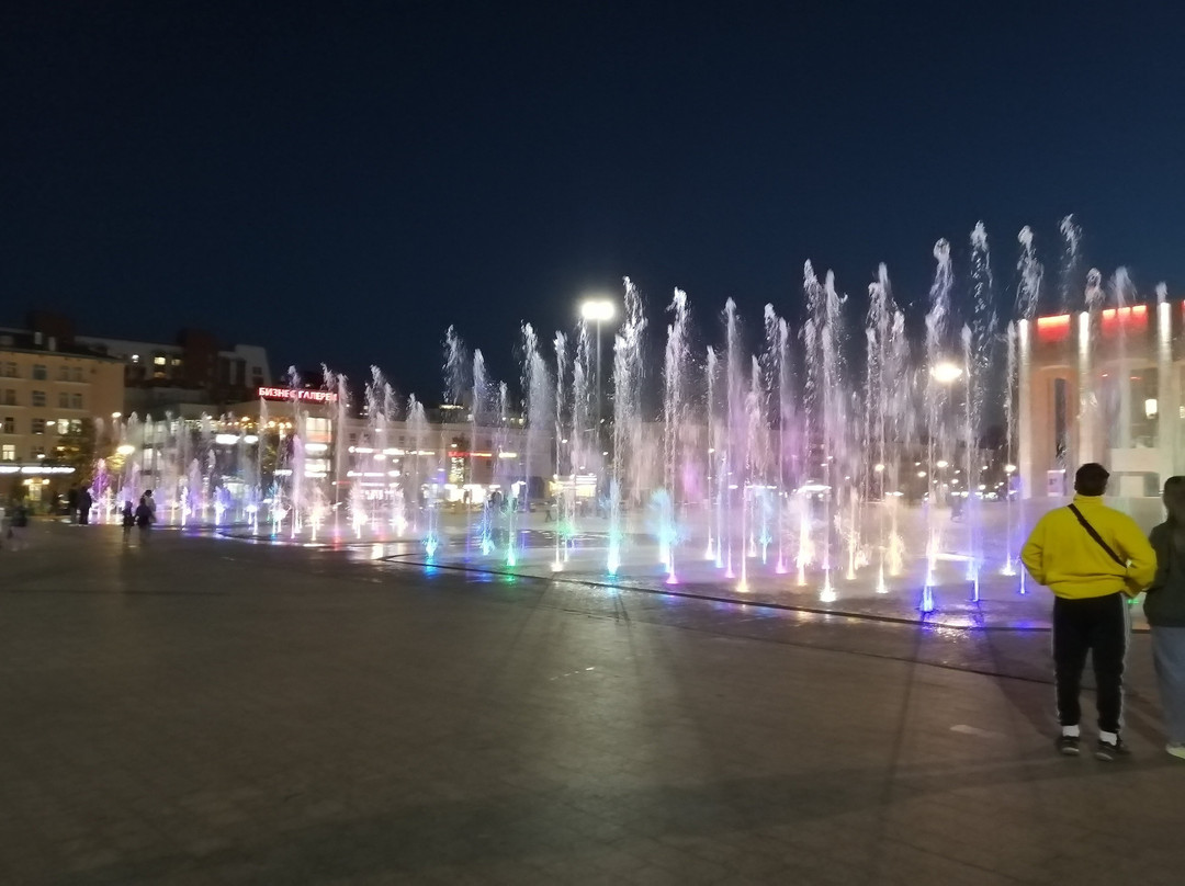 Teatralny Fountain-彼尔姆必去景点