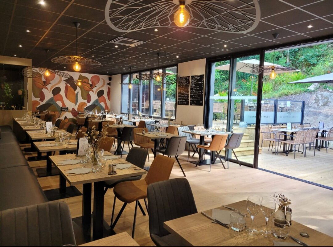 Treglonou餐馆和美食-Le Bistro des Moulins