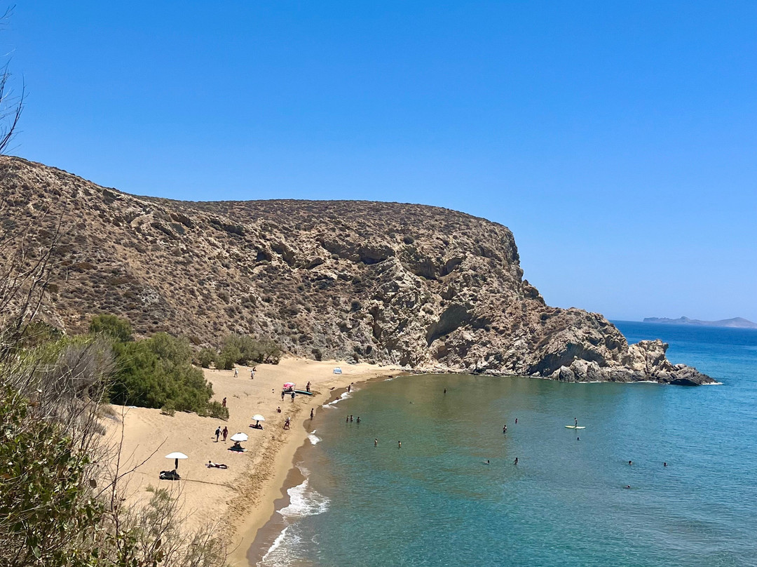 Anafi Kleisidi beach-Anafi Town必去景点