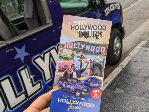 Access Hollywood Tours-洛杉矶必去景点