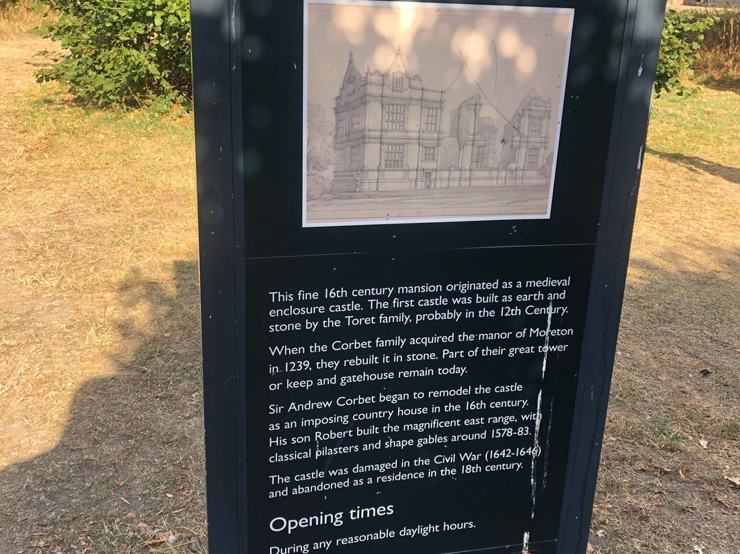 Moreton Corbet Castle-Stanton Upon Hine Heath必去景点