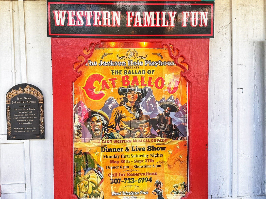 Jackson Hole Playhouse-杰克逊必去景点