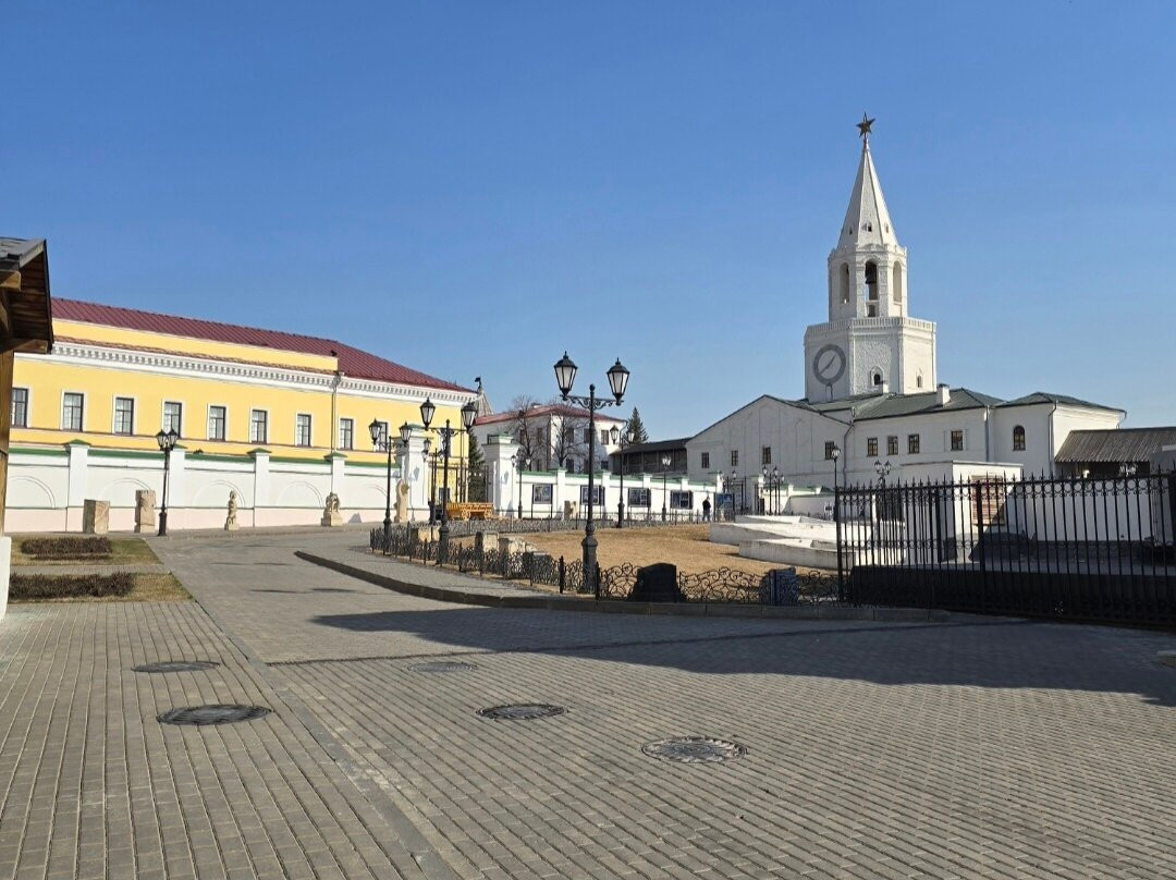 Spasskaya Tower of the Kazan Kremlin-喀山必去景点